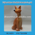 2016 top quality wholesale ceramic fox ornament